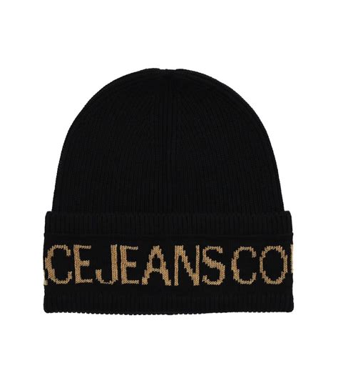 Versace BEANIE MACROLOGO 